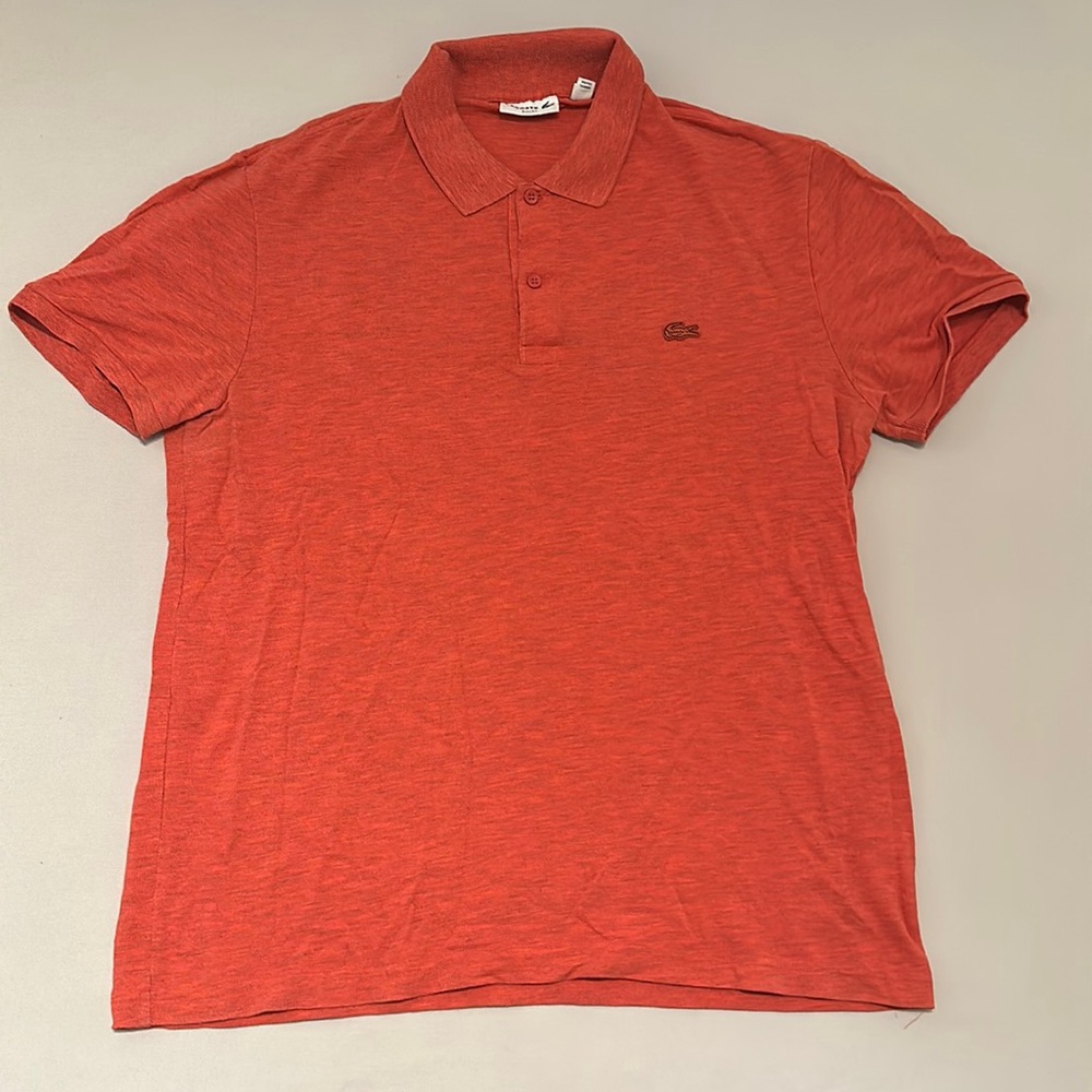 Lacoste Men’s XL Slim Fit Coral Polo